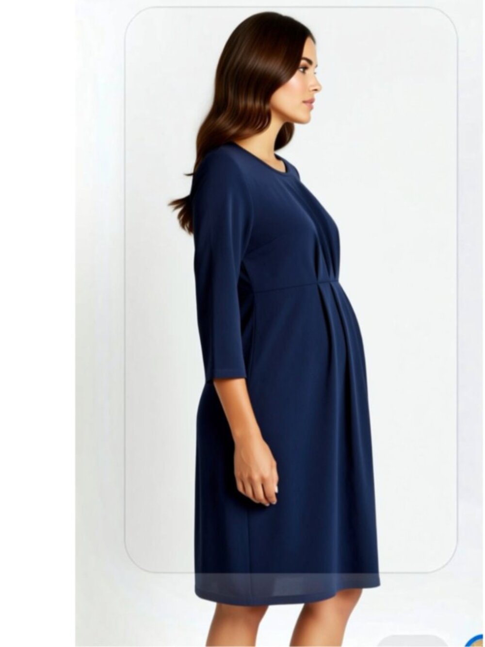 New Look Maternity dress, size 8, Black (J15)